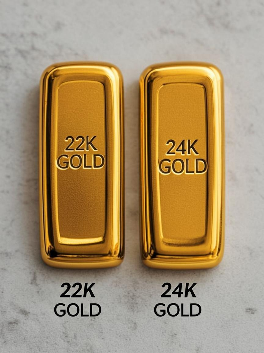 22K vs 24K Gold Difference